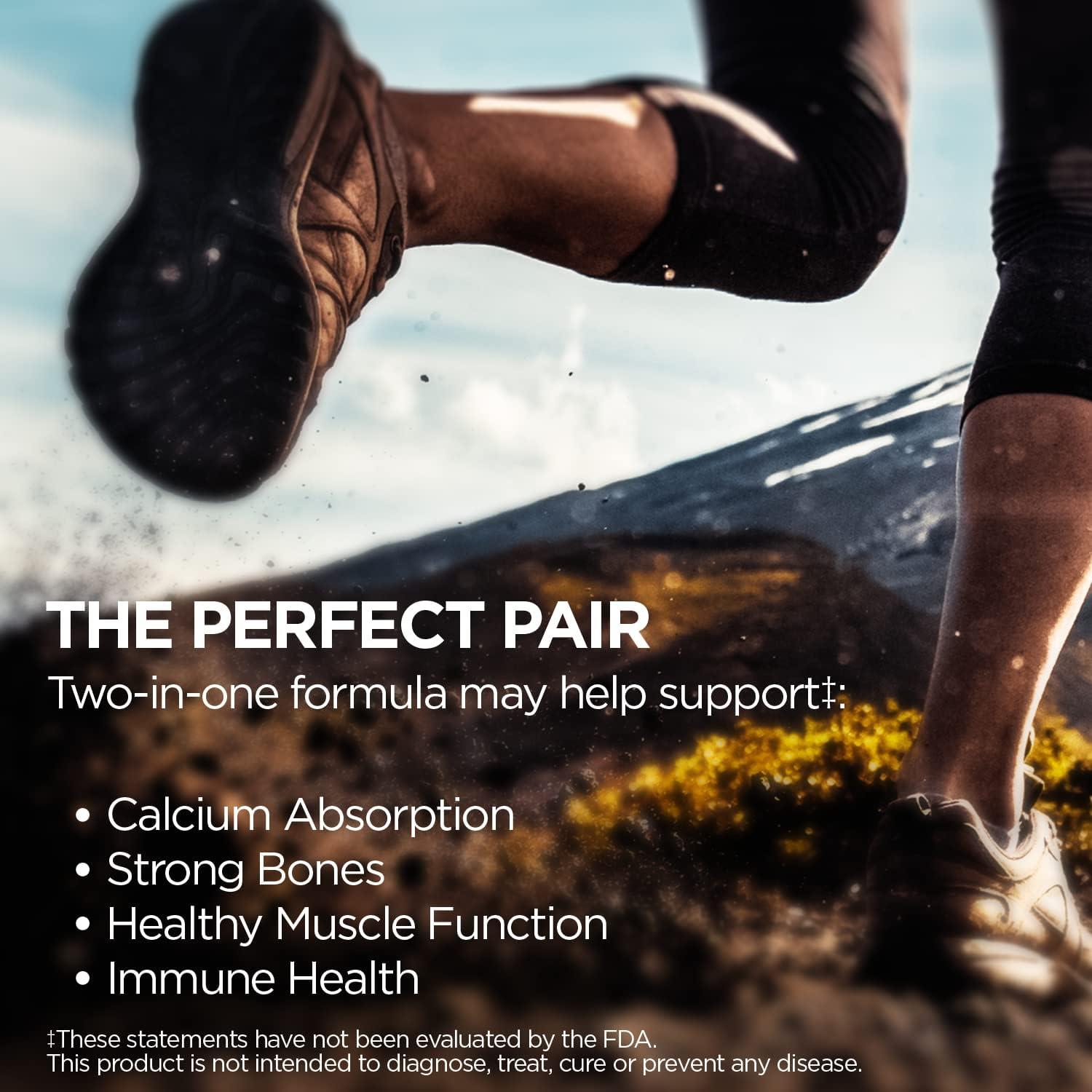 Suplemento KAL Vitamina D3 125 mcg y Magnesio 170 mg 90 VegCaps