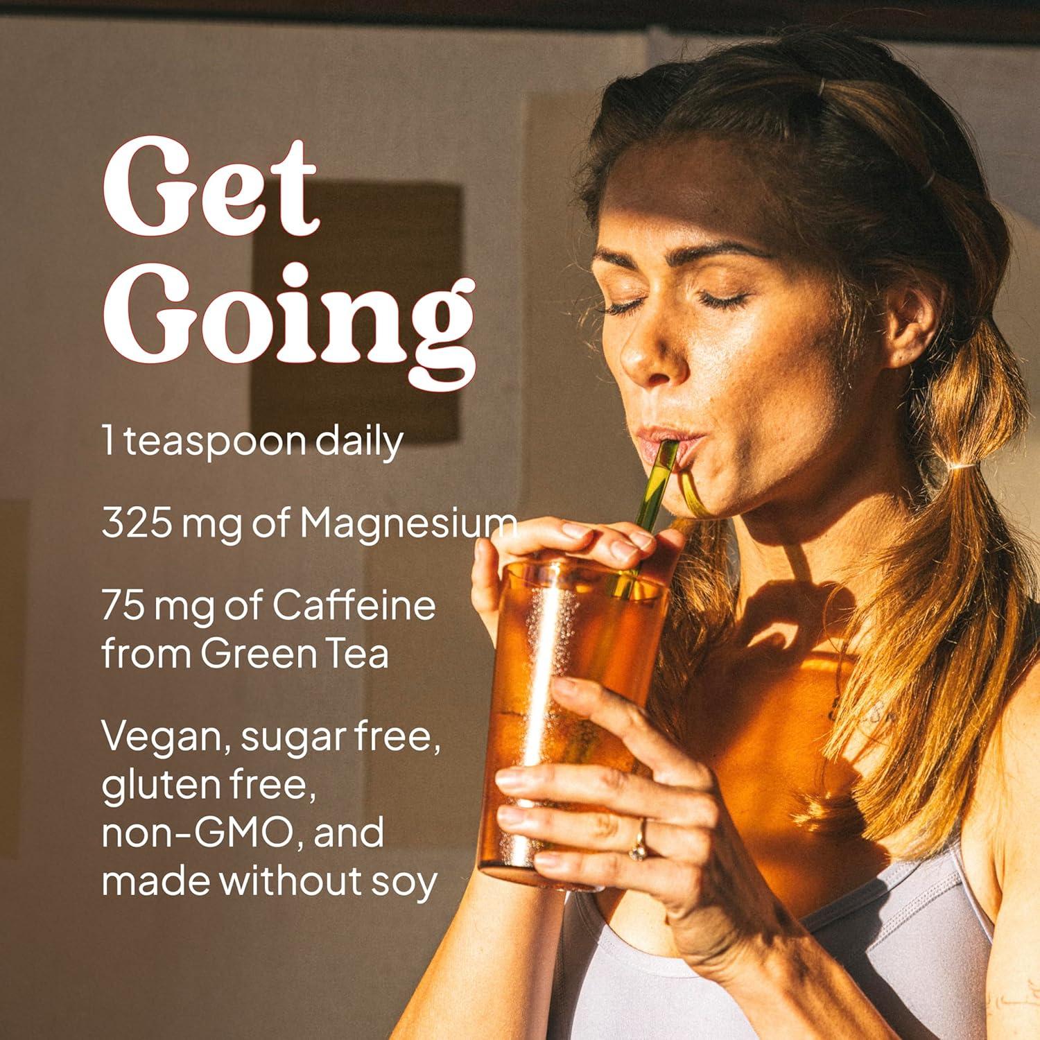 KAL Polvo de Magnesio Energía Sabor Piña 40 Porciones