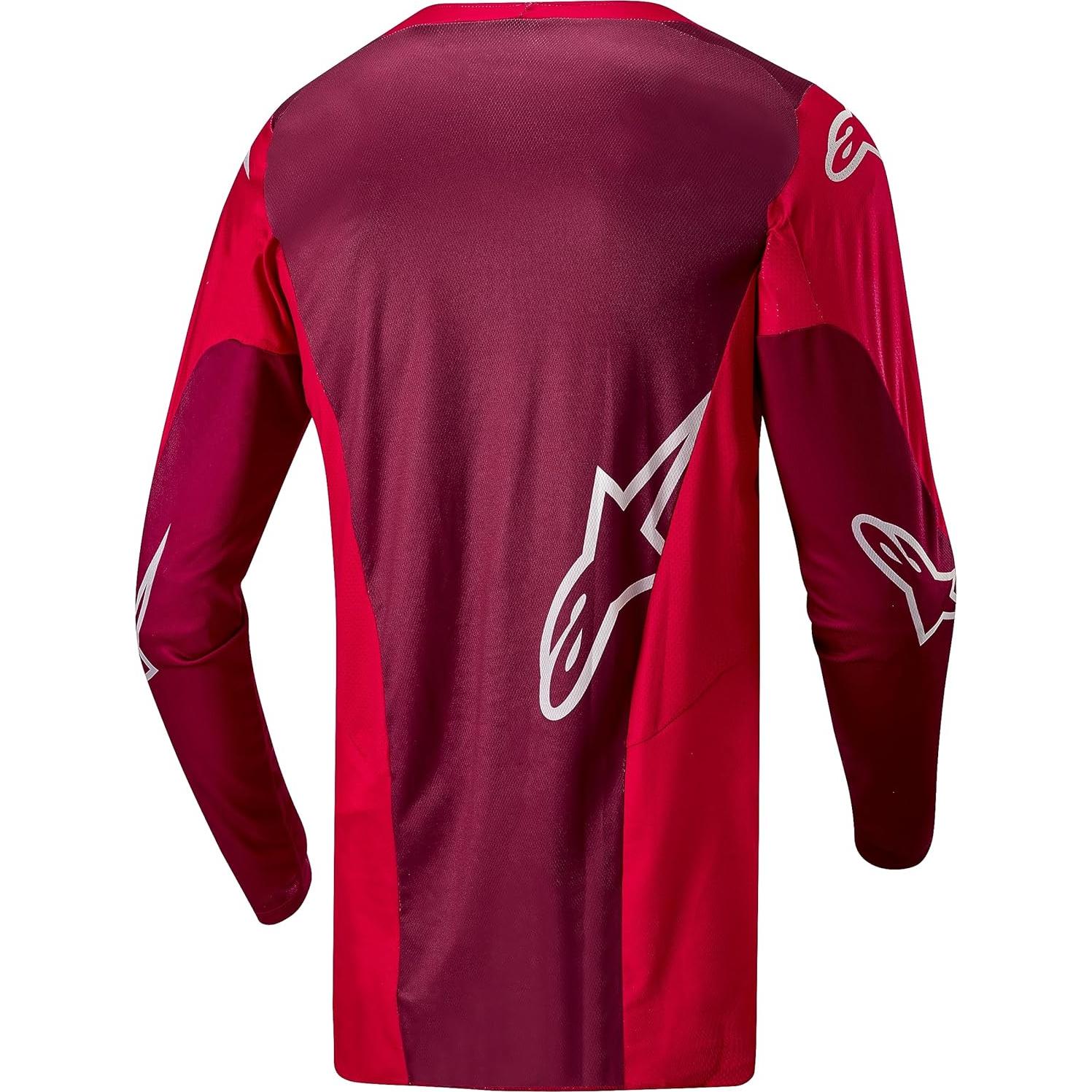 Jersey Racer Alpinestars Rojo Marte/Borgoña T. Mediana