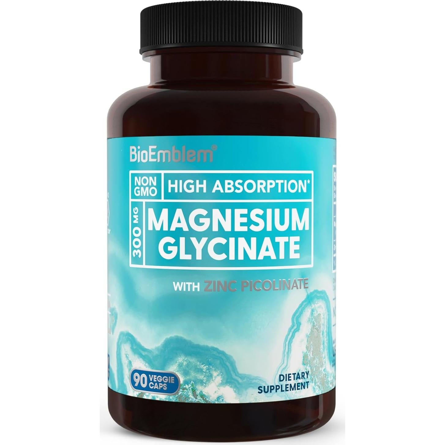 Glicinato de Magnesio 300mg + Zinc 10mg - Suplemento