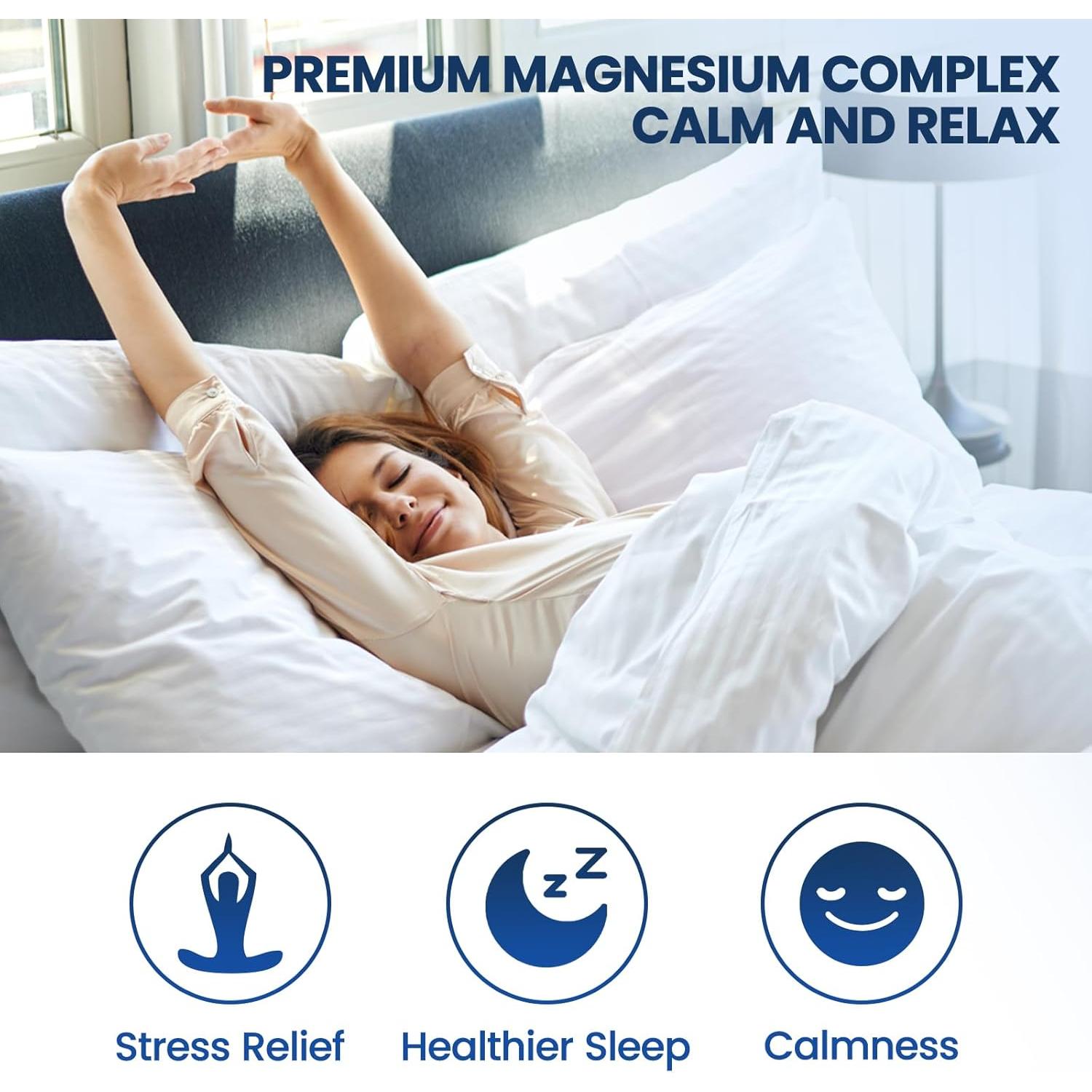 Suplemento Líquido de Magnesio Dilib 500mg con Ashwagandha