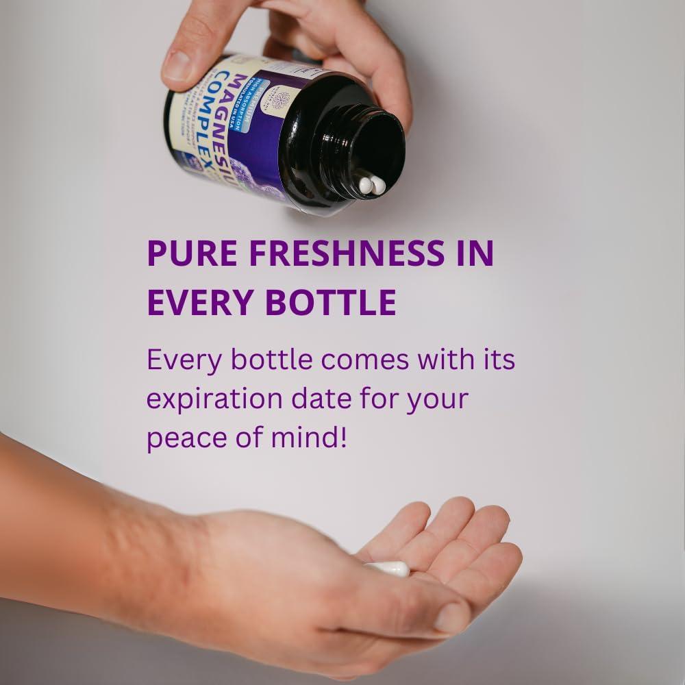 Complejo de Magnesio N1N - 120 Cápsulas Vegetales Alta Absorción