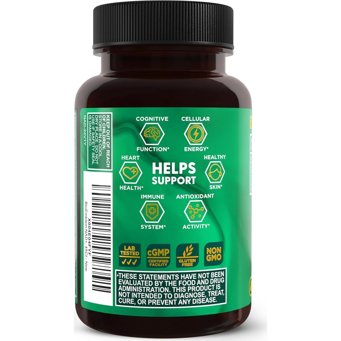 Suplemento de Colágeno BioEmblem Hidrolizado 11g + NAD+