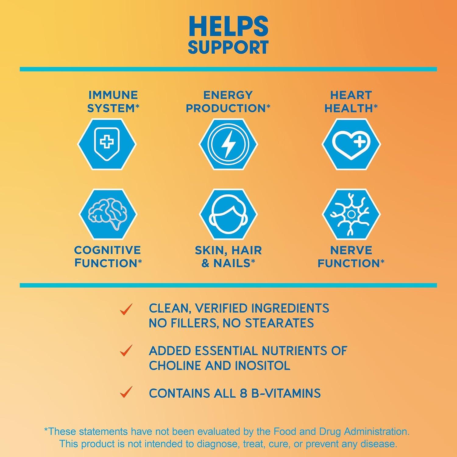BioEmblem Complejo de Vitaminas B y Probioticos 55 Mil Millones