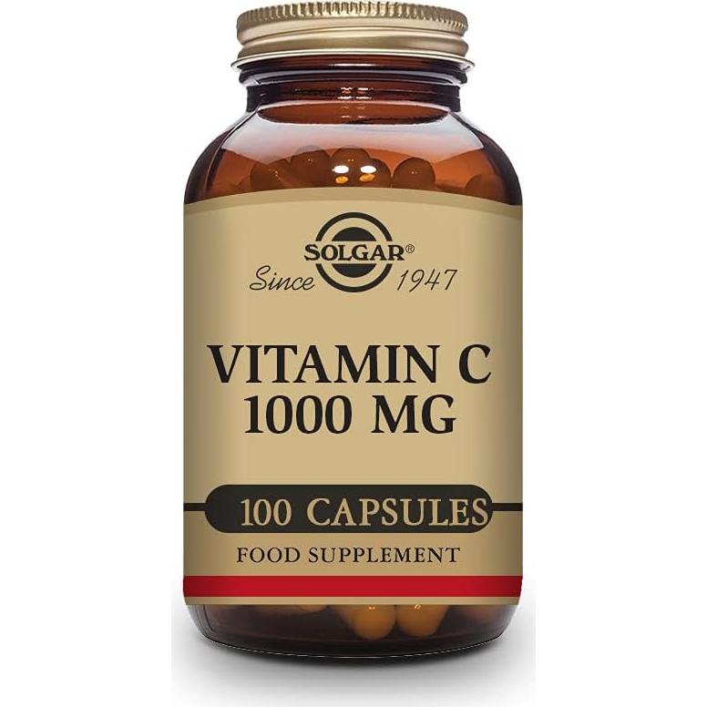 Solgar Vitamina C 1000 mg y Zinc 50 mg - 100 Cápsulas