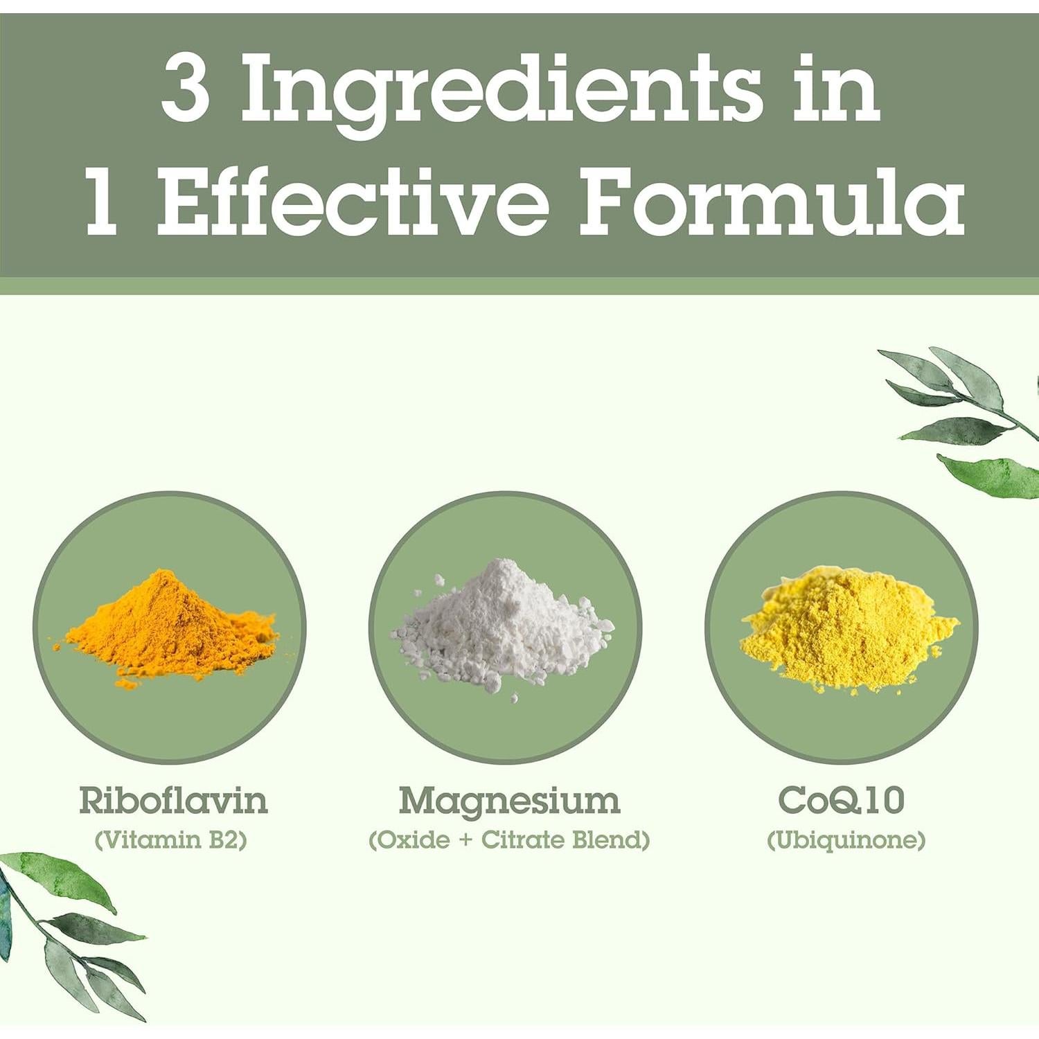 Suplemento de Magnesio Quantum Health MigShield 60 Tabletas