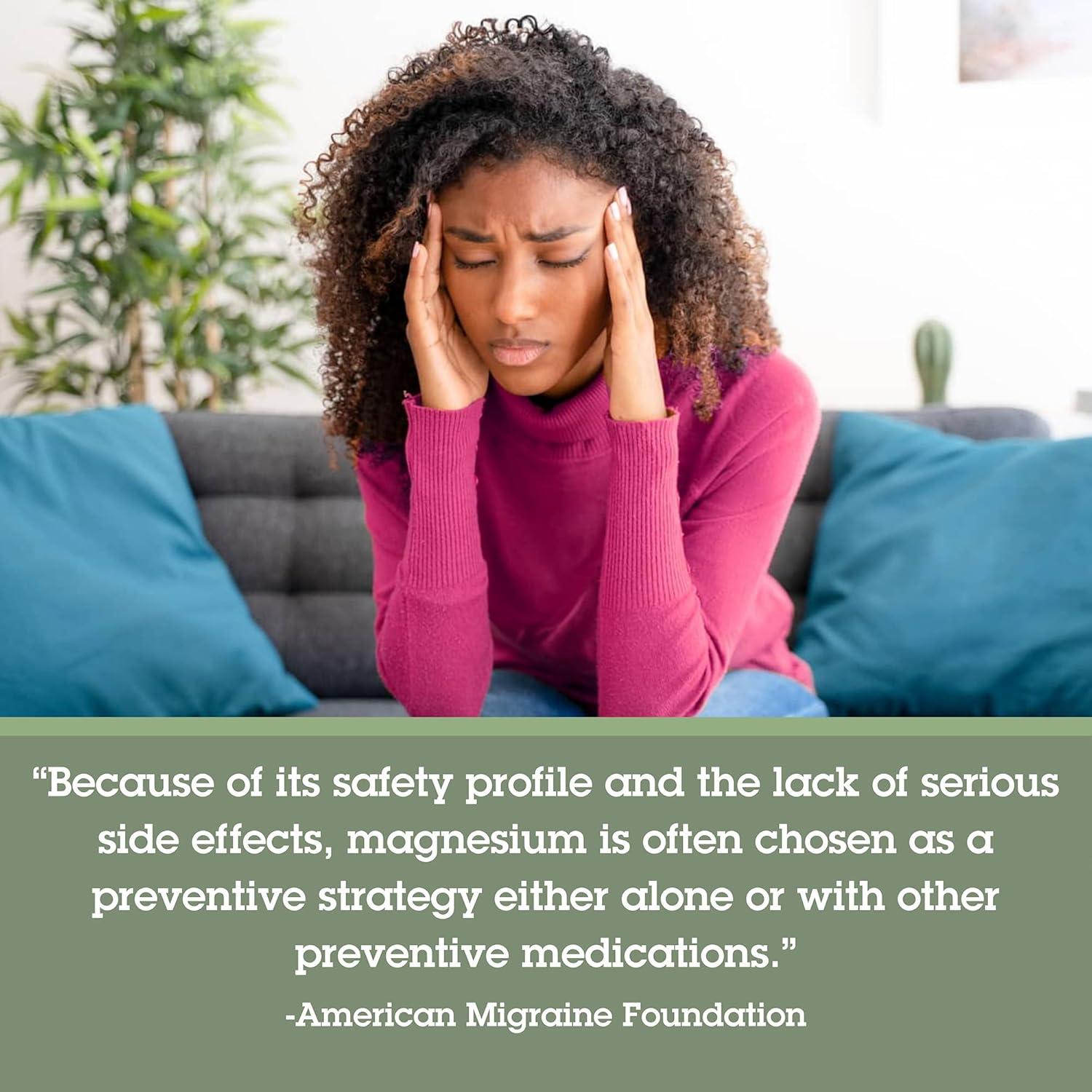 Suplemento de Magnesio Quantum Health MigShield 60 Tabletas