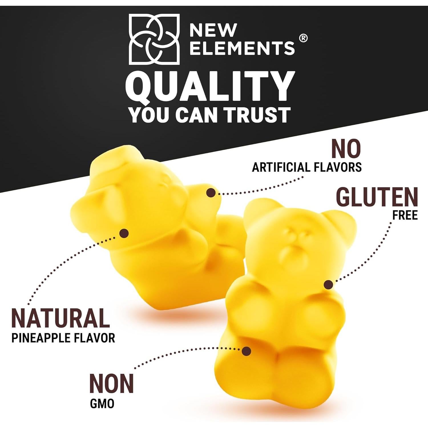 Gomitas de Glicinato de Magnesio 500mg + Vitamina B6 100mg