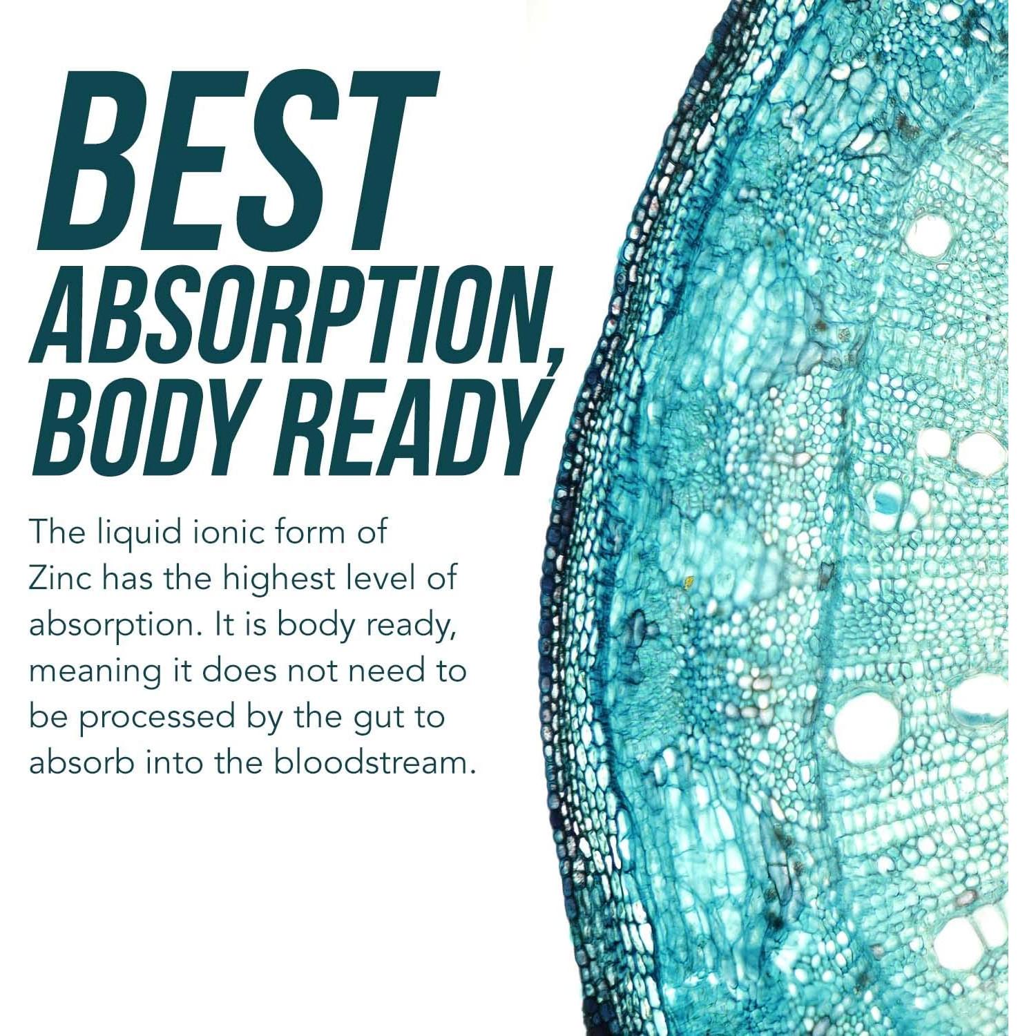 Zinc Líquido Iónico Triquetra Health 59.15 ml - Alta Absorción