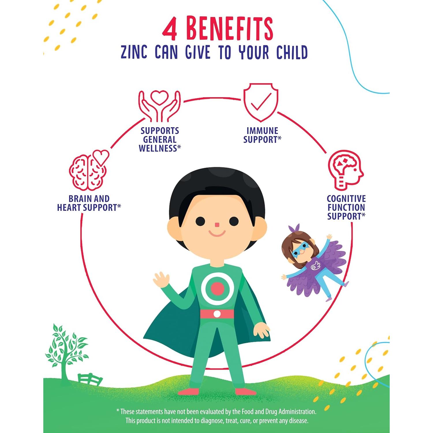 Gomitas de Zinc Masticables Sunny Sam 60 Unidades - Apoyo Inmunológico