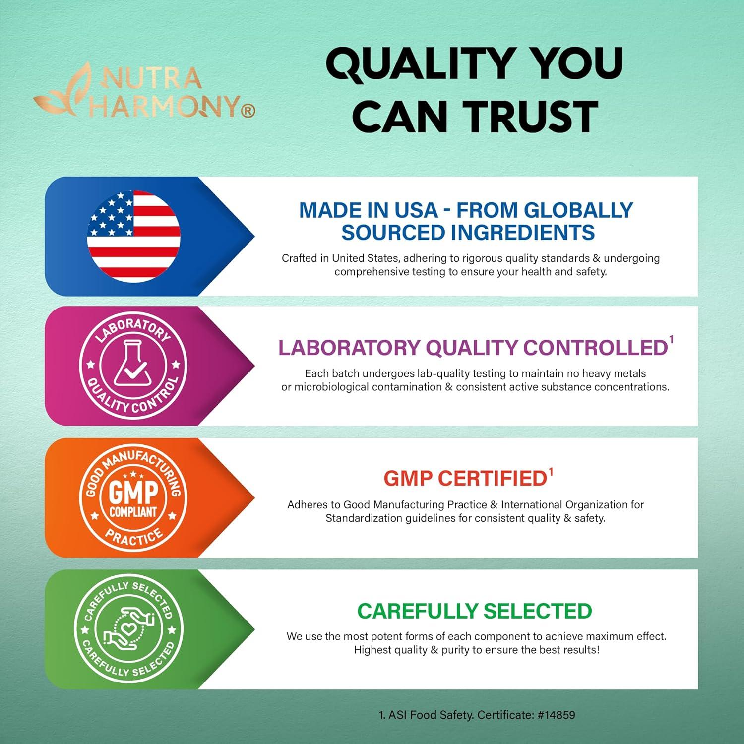 Suplemento Tiroides Nutra Harmony 21 en 1 - 60 Cápsulas