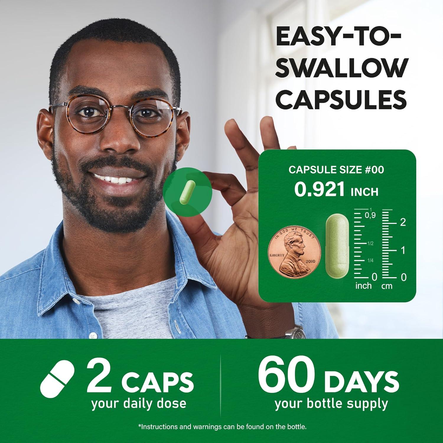 Saw Palmetto Nutra Harmony 640mg - Suplemento Prostático 120 Cápsulas