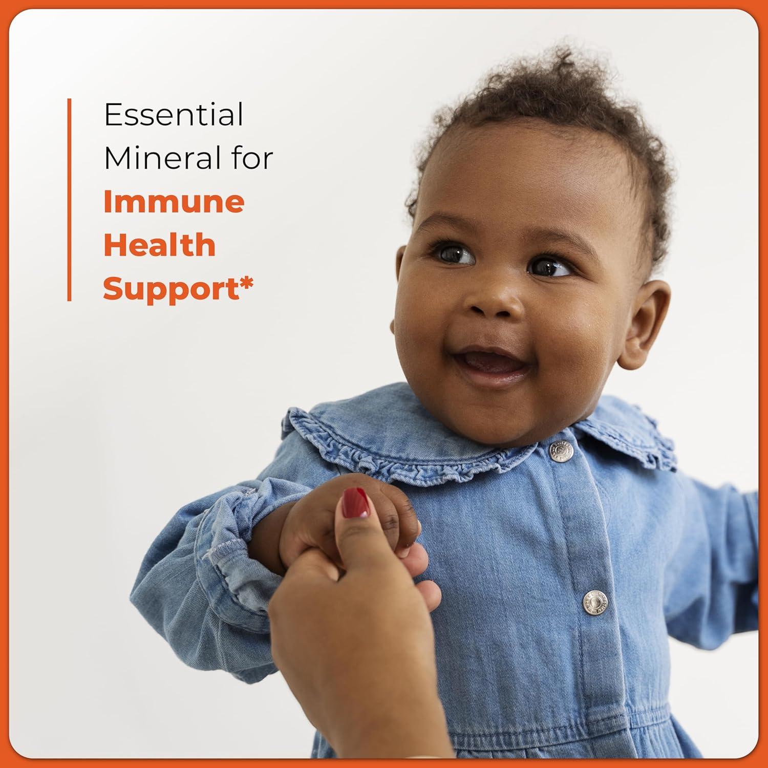 Zinc Líquido para Niños Sandhu Herbals 120 ml - Suplemento Inmunológico