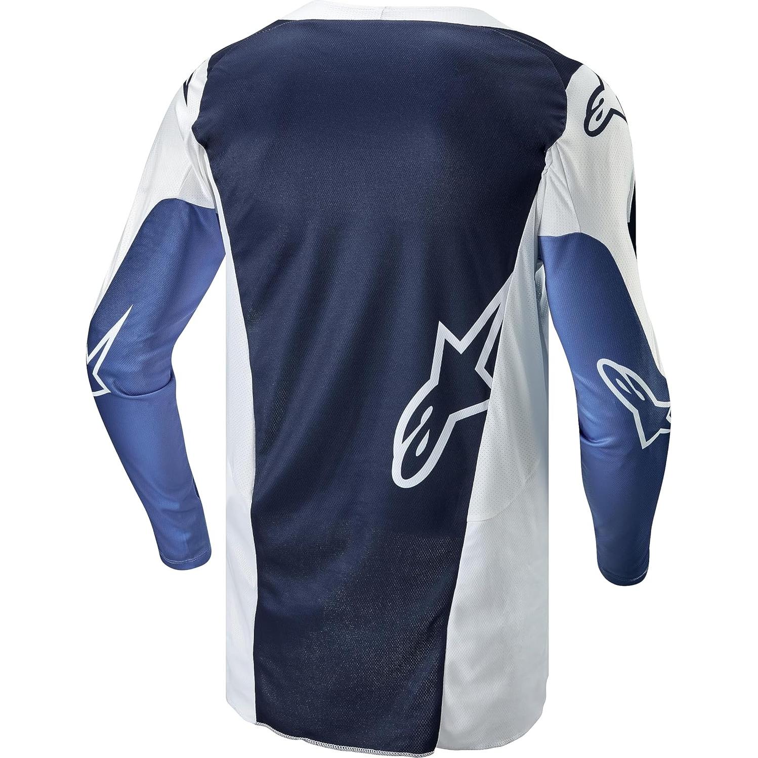 Jersey Racer Alpinestars XL Blanco/Navy/Azul Claro