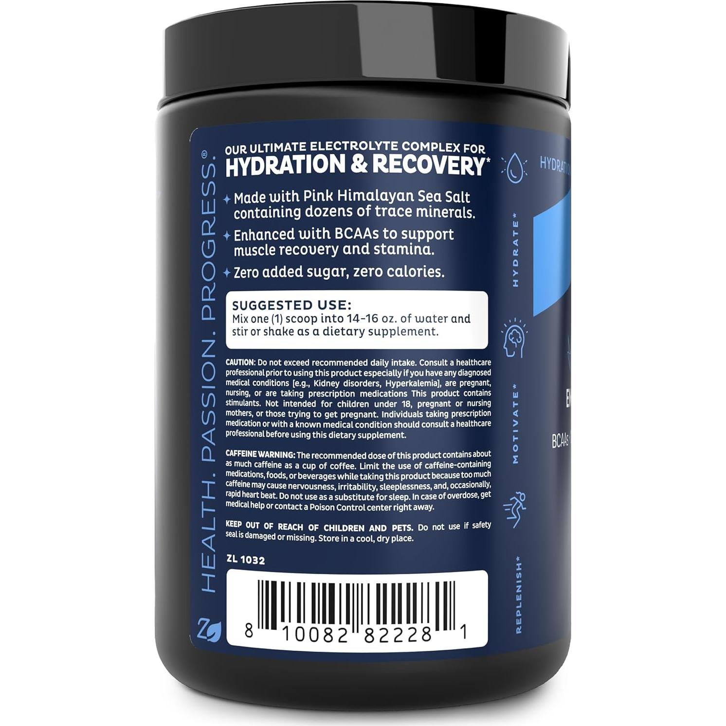 Mezcla de Bebida en Polvo Zeal Naturals 90 Porciones Manzana Verde