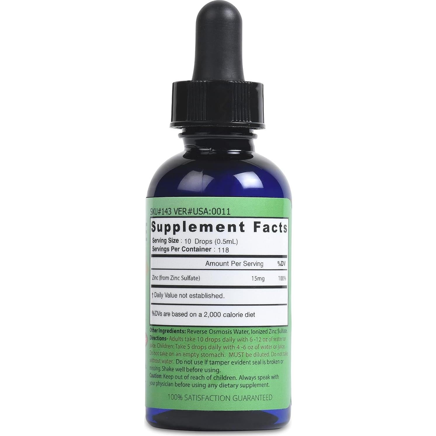 Suplemento Líquido de Zinc Iónico Good State 45g