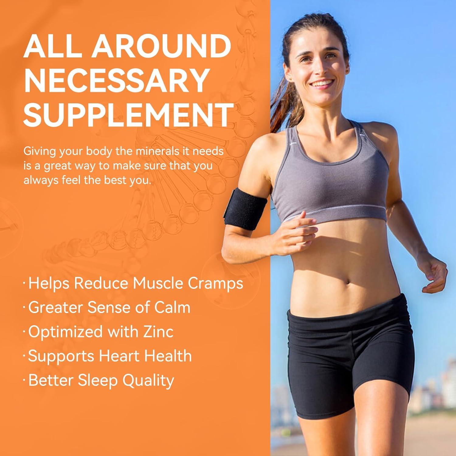 Suplemento Glicinato de Magnesio Hovika 400mg 120 Softgels Veganas