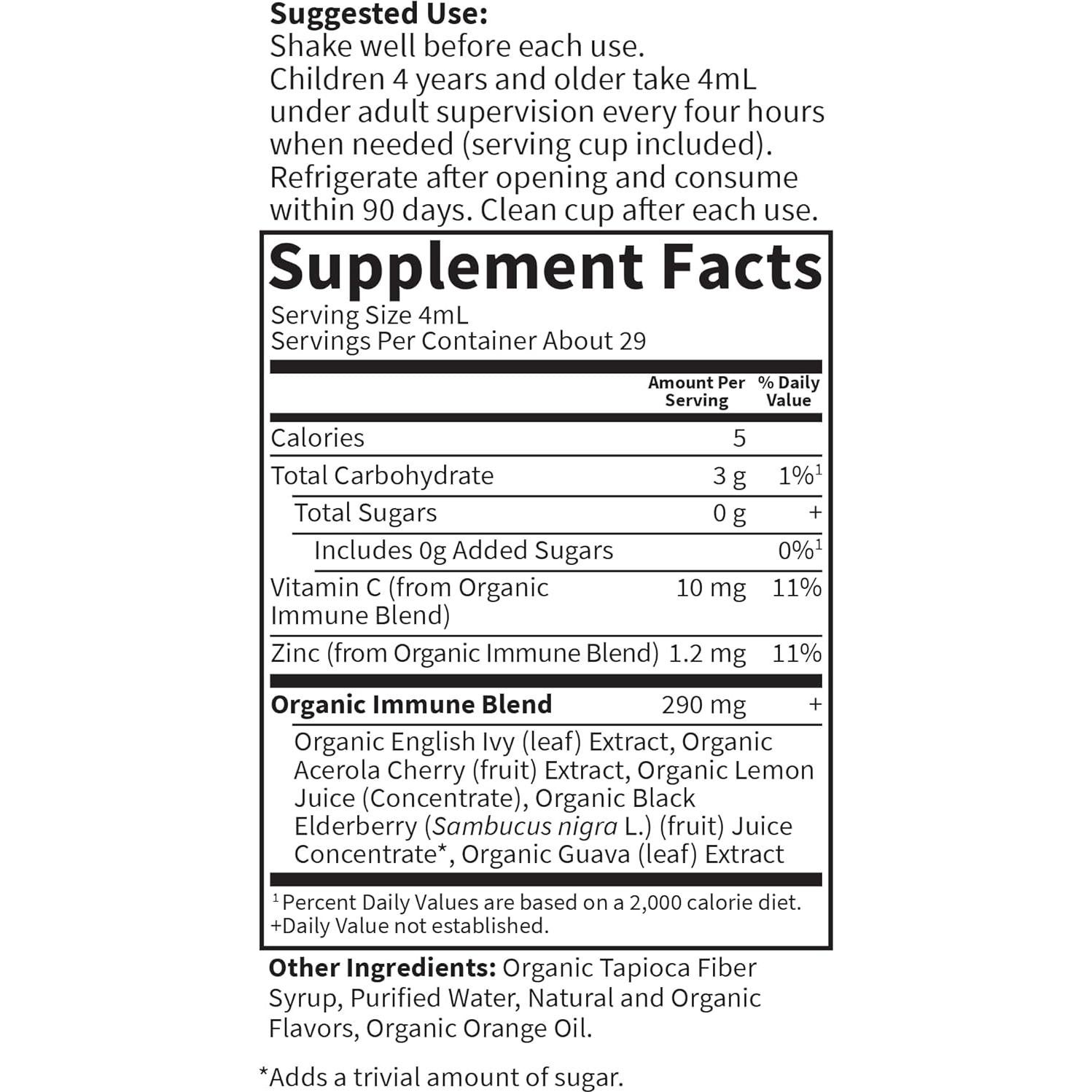 Jarabe Orgánico Jardín de Vida para Tos y Mucosidad 148 ml