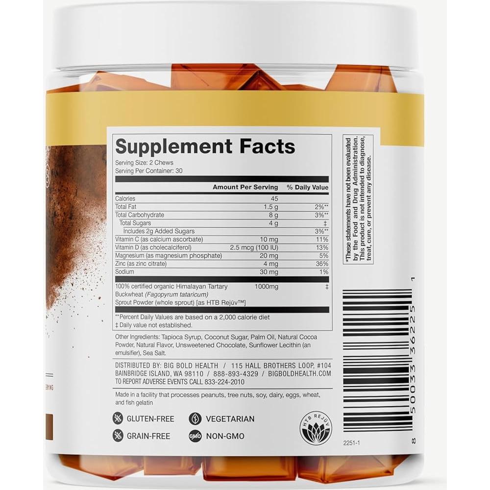 Caramelos Energéticos Inmunes HTB 15g - Trigo Sarraceno Orgánico