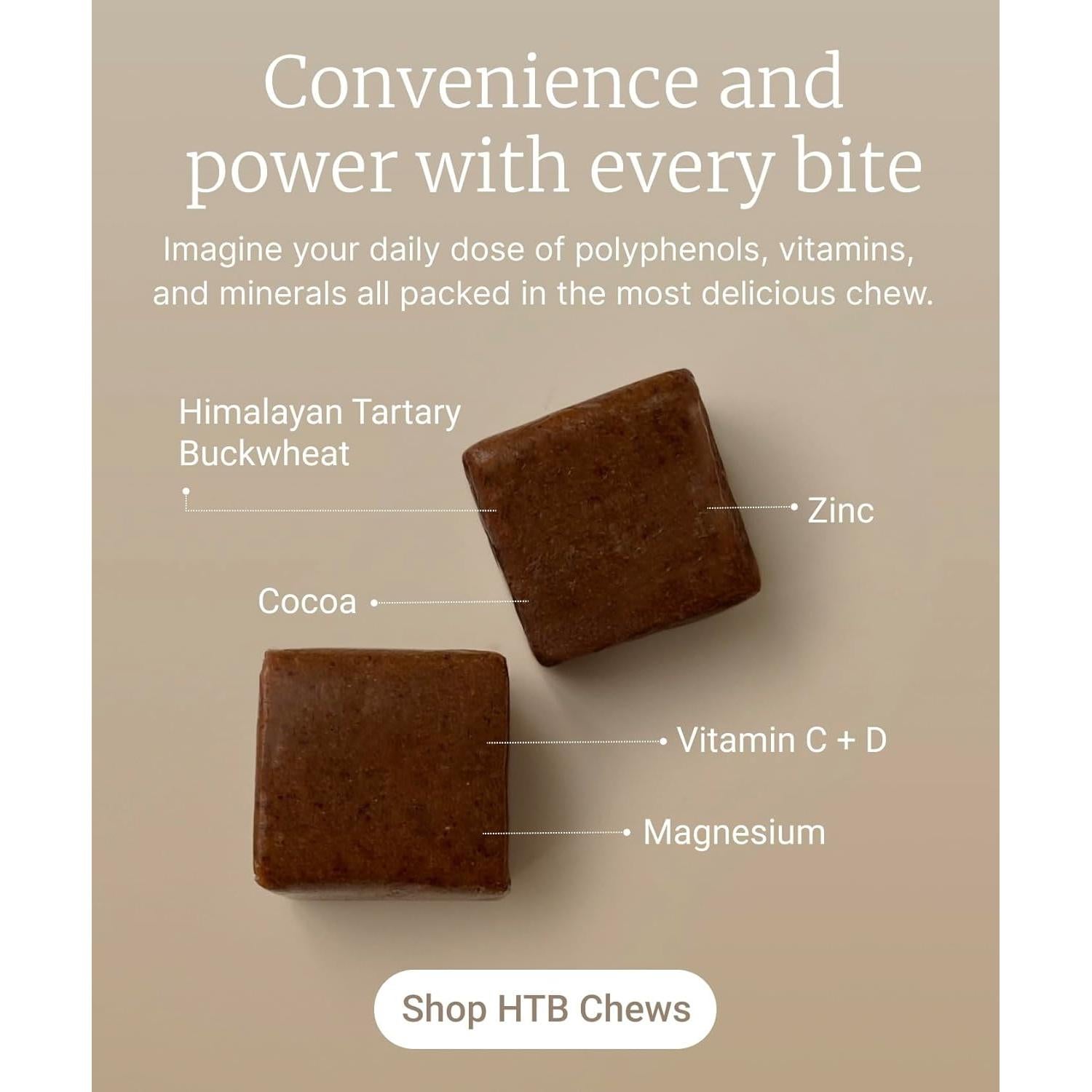 Caramelos Energéticos Inmunes HTB 15g - Trigo Sarraceno Orgánico