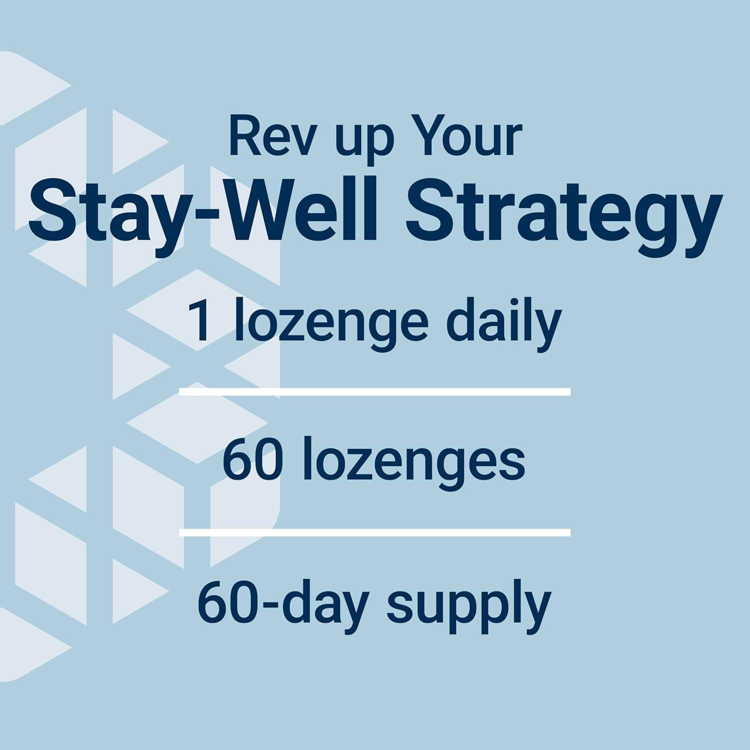 Lozenges de Zinc Life Extension 60 Unidades Sabor Naranja