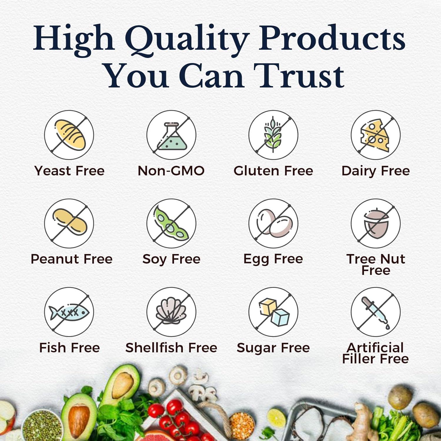 Vitalitown Zinc 50 mg - Suplemento Vegano de Zinc 120 Cápsulas