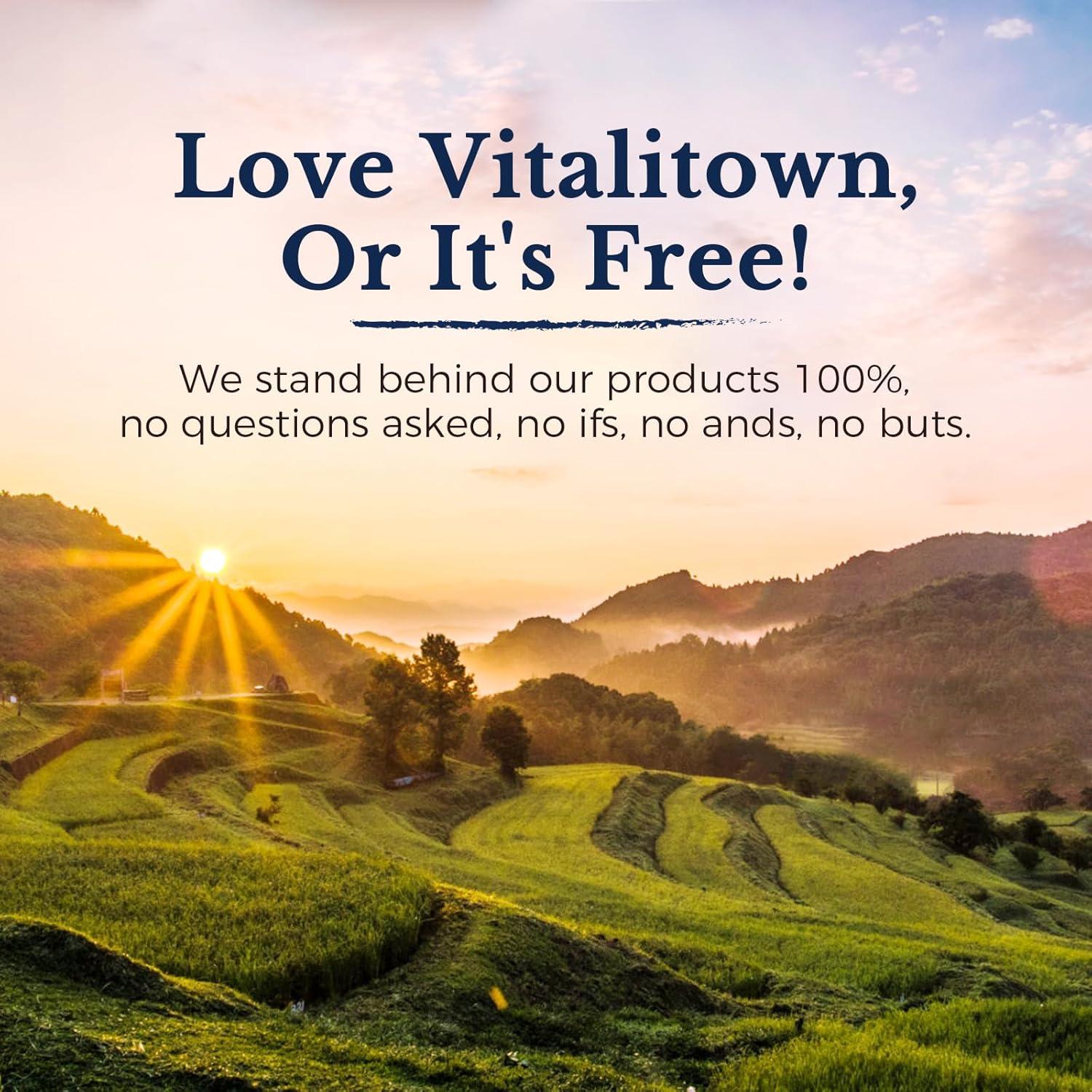 Vitalitown Zinc 50 mg - Suplemento Vegano de Zinc 120 Cápsulas