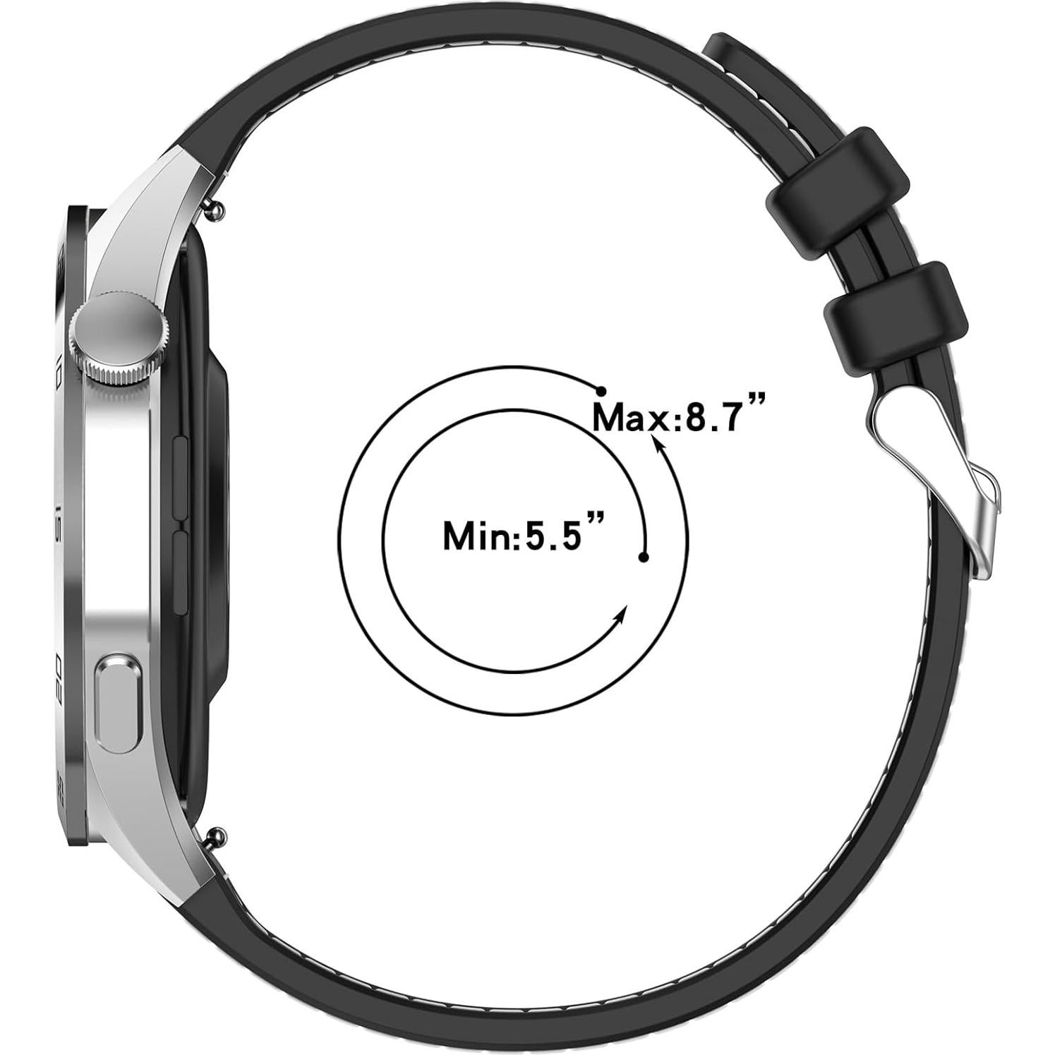 Correa de Reemplazo LOKEKE 22mm para Huawei Watch GT4 46mm