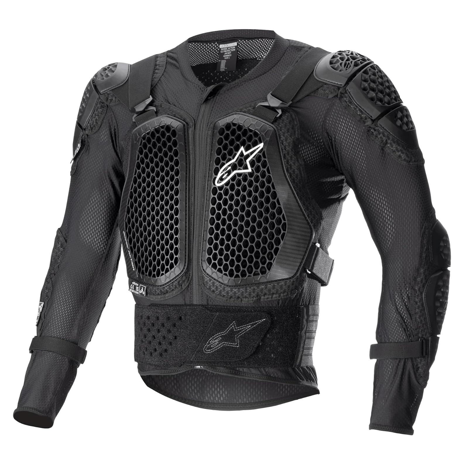 Chaqueta de Protección Alpinestars Bionic Action V2 Negra