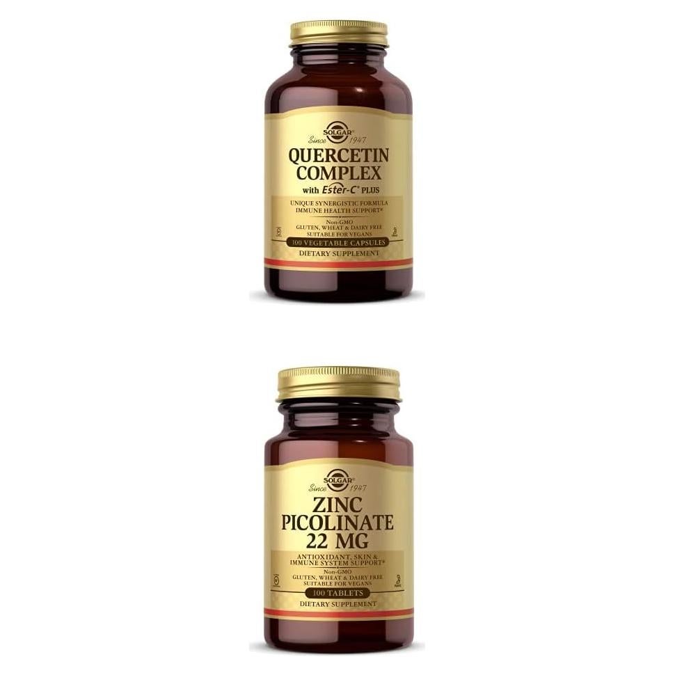 Complejo de Quercetina Solgar 100 Cápsulas Vegetales - Salud Inmunológica
