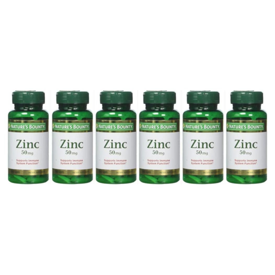 Tabletas de Zinc Nature's Bounty 50 mg 100 unidades