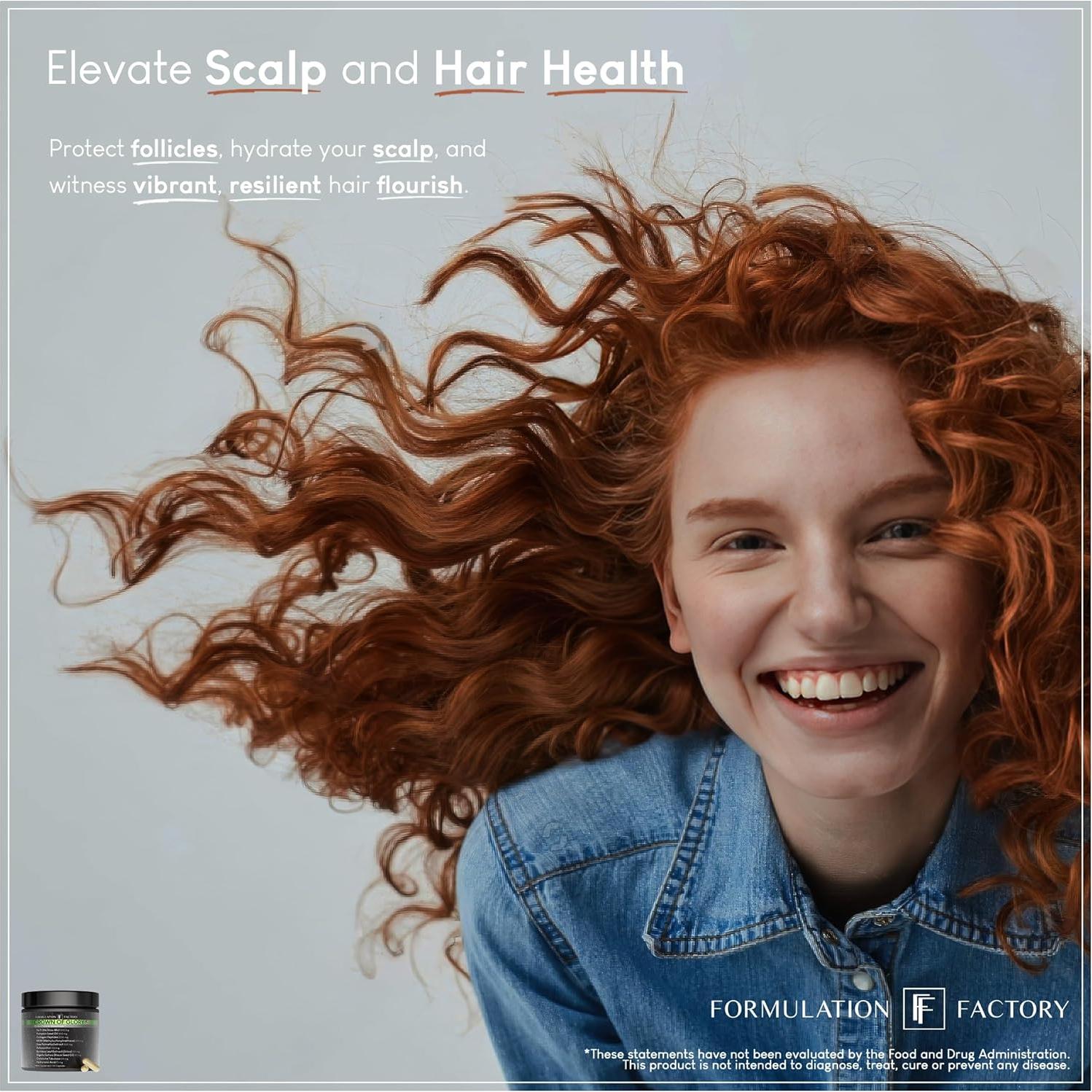 Suplemento Capilar Corona de Gloria 120 Cápsulas 2 Meses