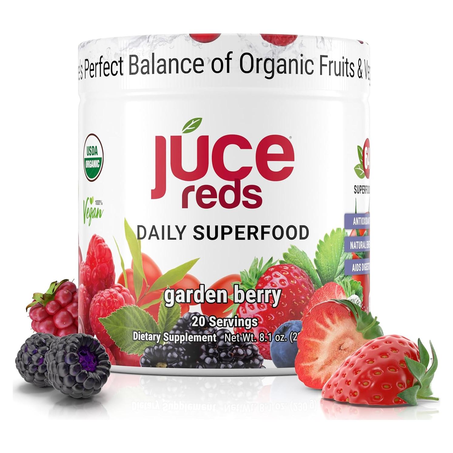 Polvo de Superalimento Orgánico JUCE Terra Kai 230g - 64 Superalimentos