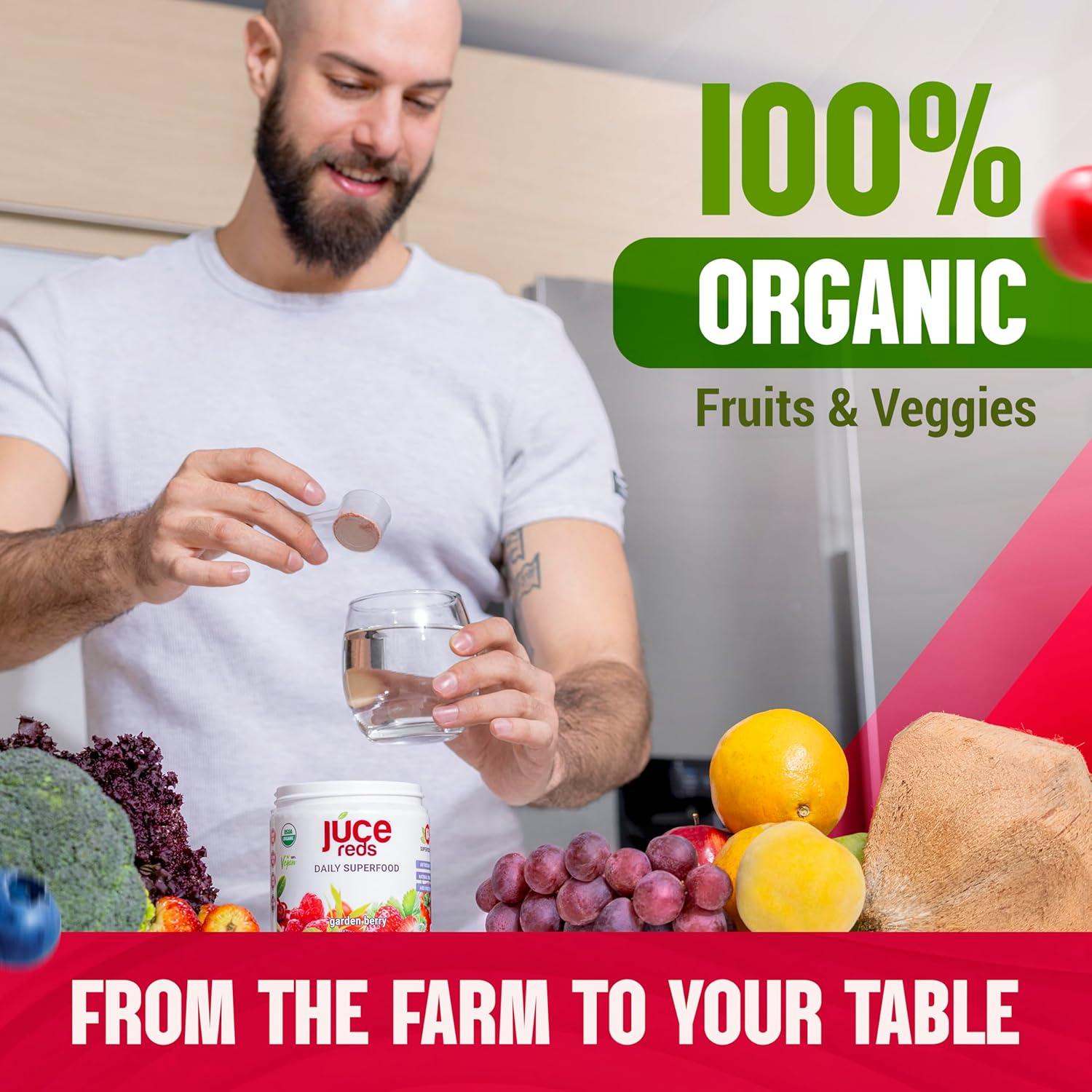 Polvo de Superalimento Orgánico JUCE Terra Kai 230g - 64 Superalimentos