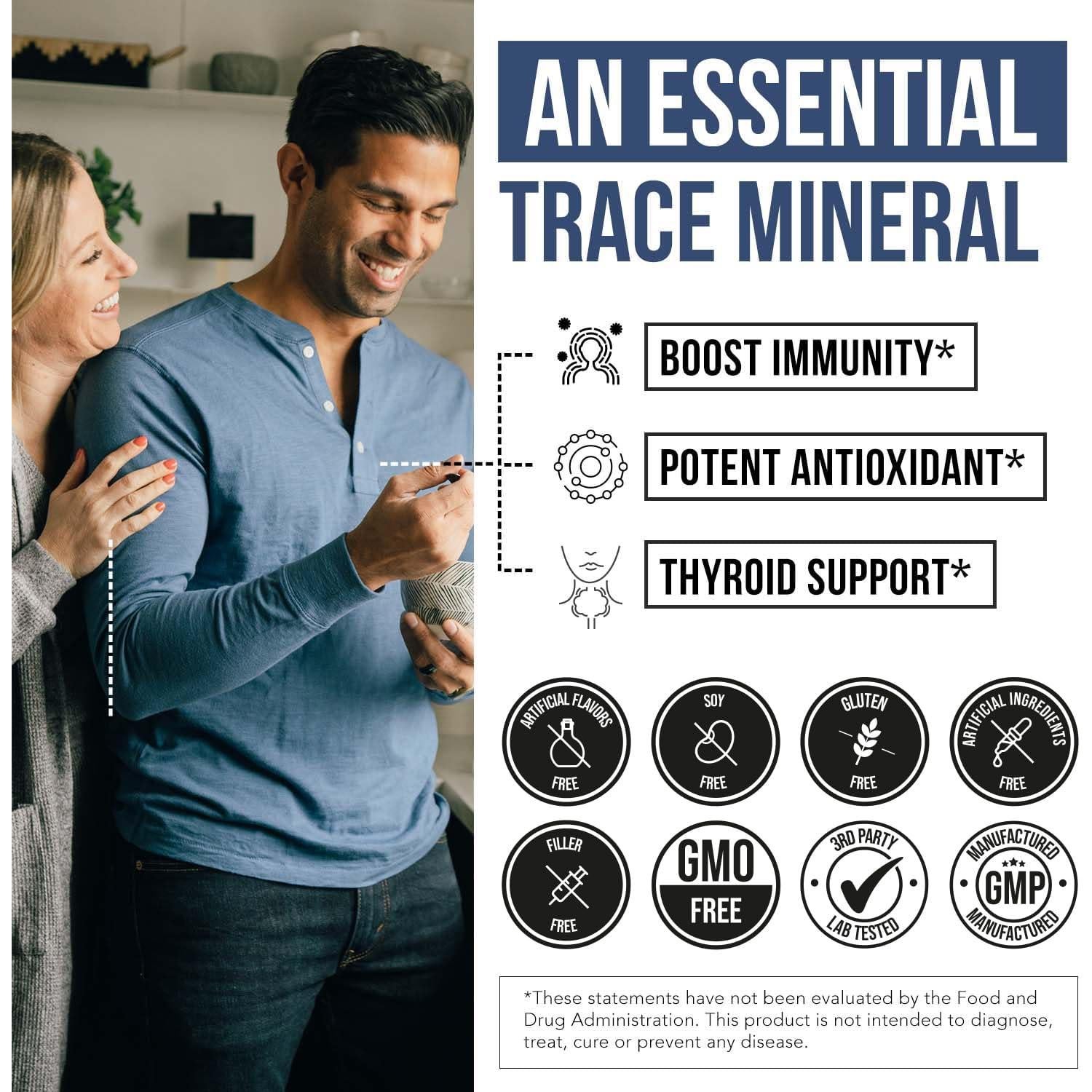 Selenio Líquido Sublingual 200 mcg Triquetra Health 59.15 ml