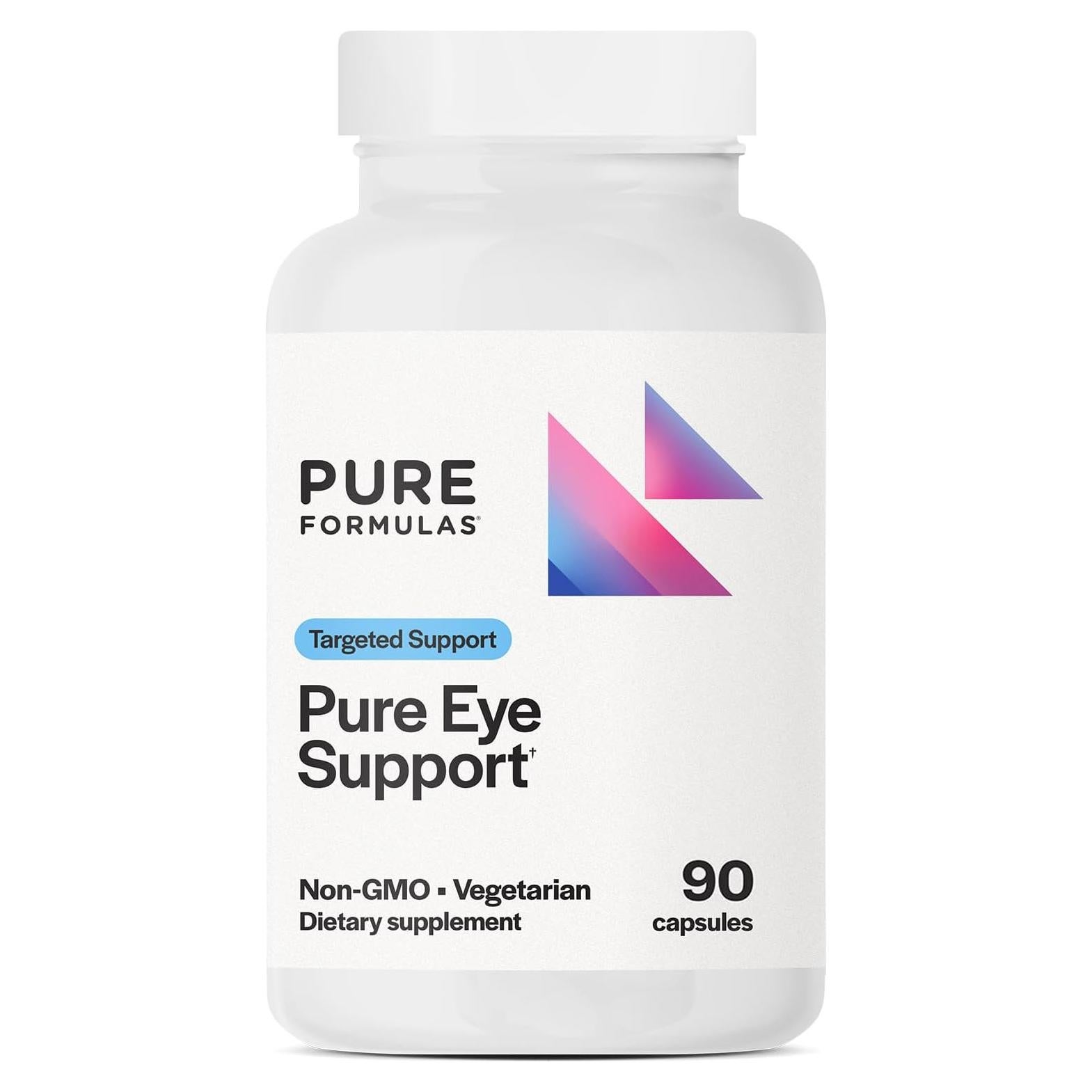 Suplemento Ocular PureFormulas 90 Cápsulas Luteína y Zeaxantina