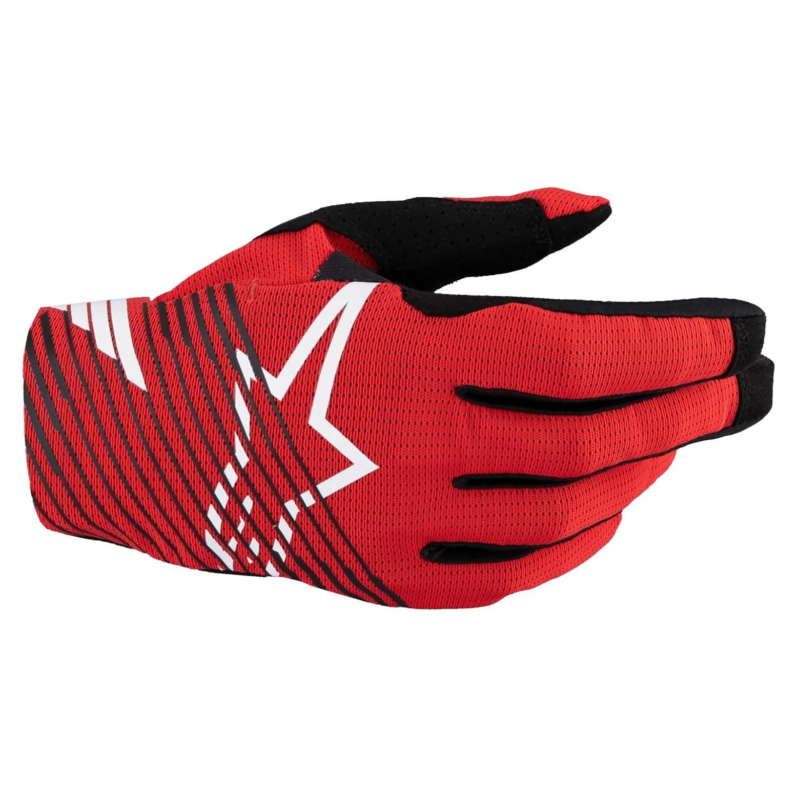 Guantes de Moto Alpinestars Radar Pro Rojo Brillante S