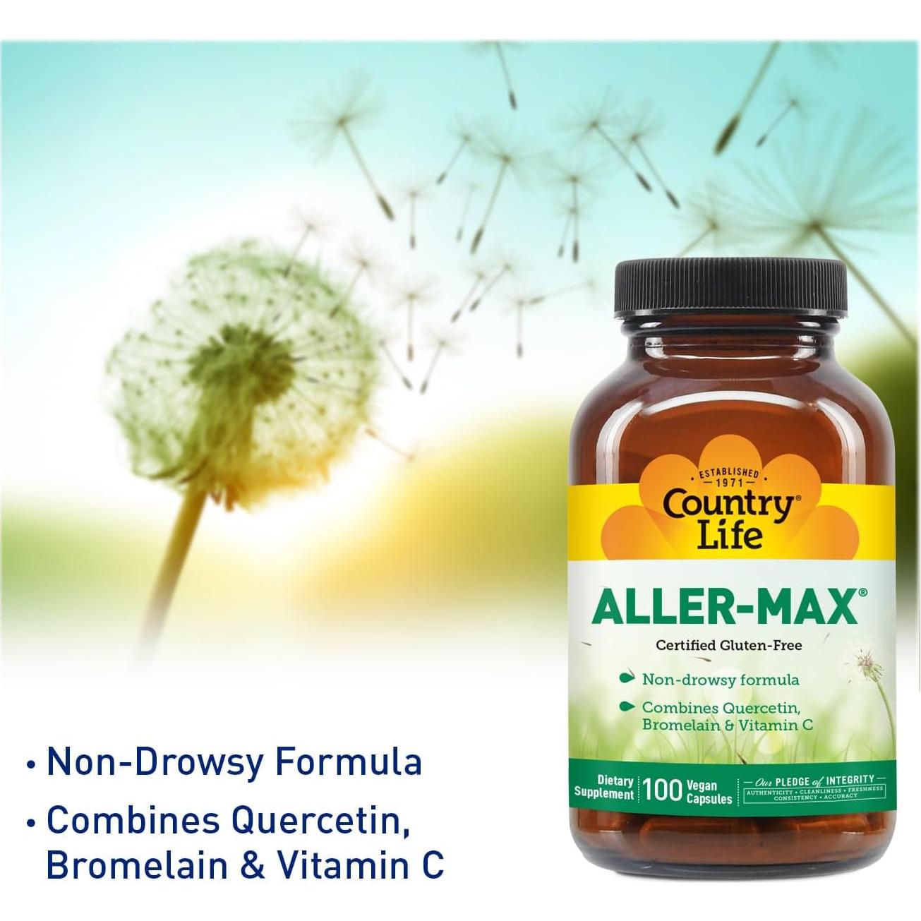 Country Life Aller-Max - Suplemento Inmunológico 100 Cápsulas