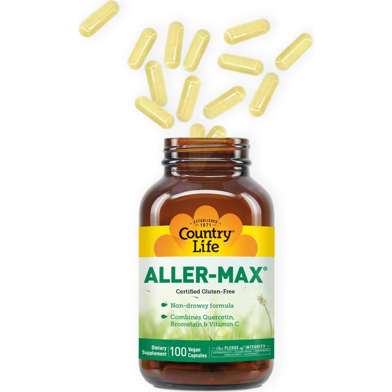 Country Life Aller-Max - Suplemento Inmunológico 100 Cápsulas