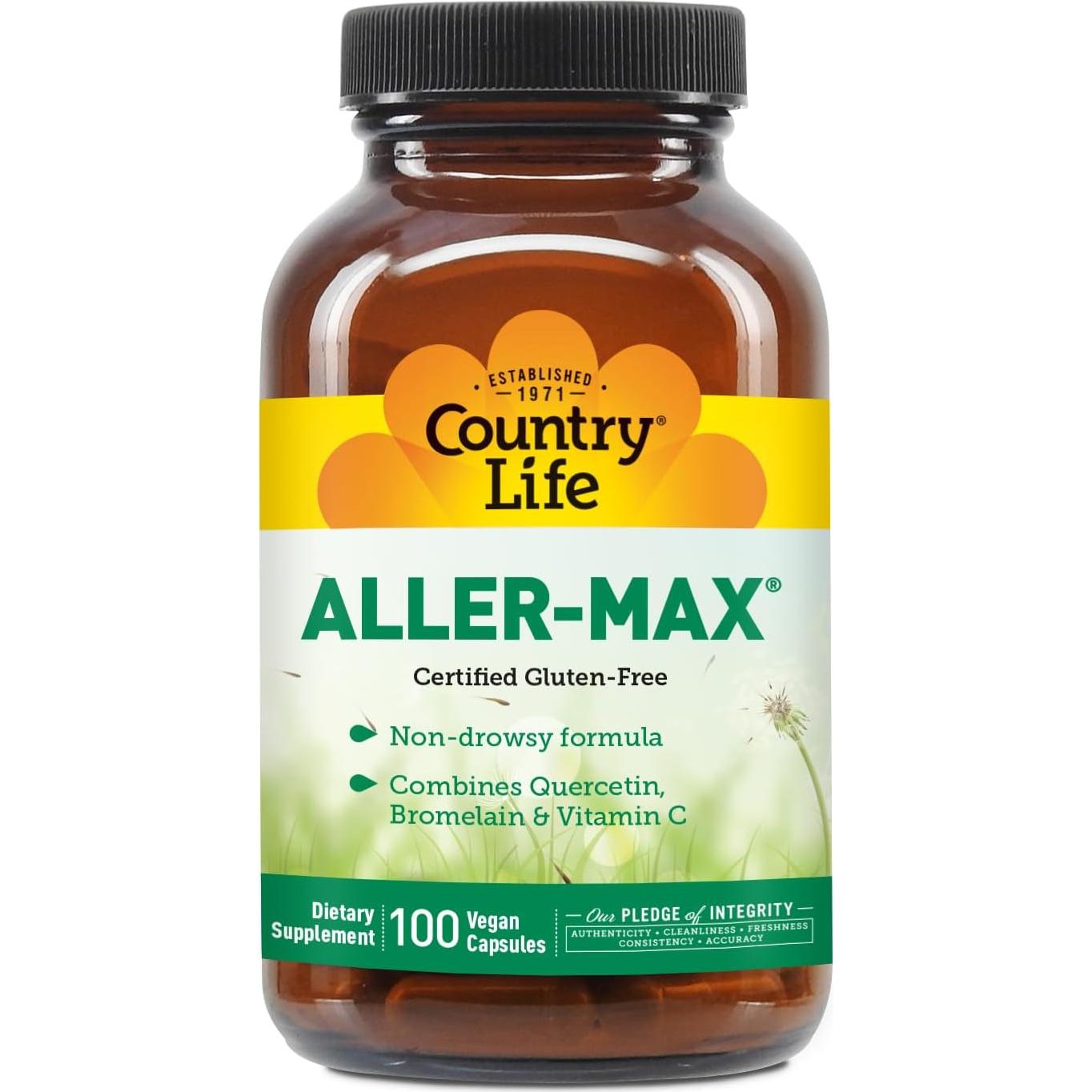 Country Life Aller-Max - Suplemento Inmunológico 100 Cápsulas