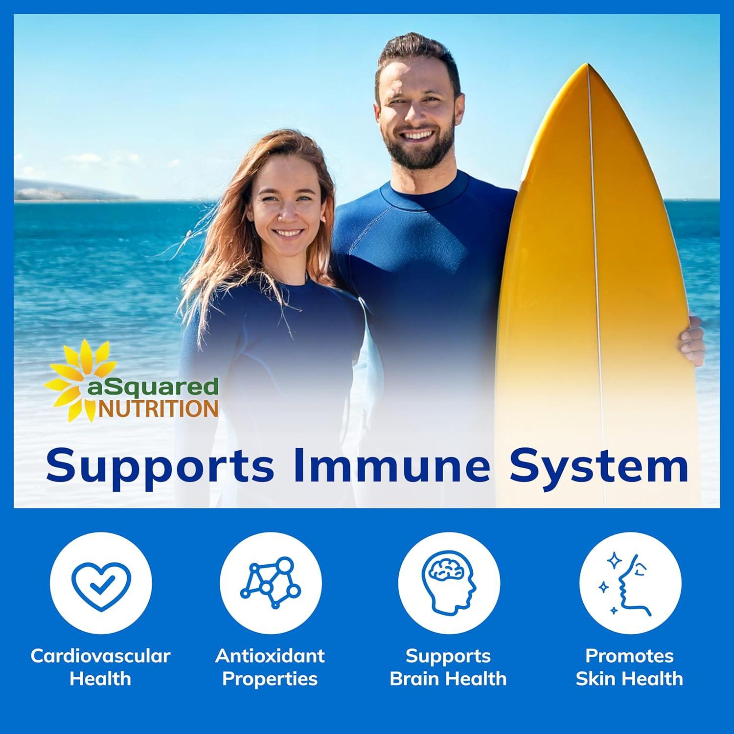 Suplemento de Quercetina aSquared Nutrition 500mg - 60 Cápsulas Veganas