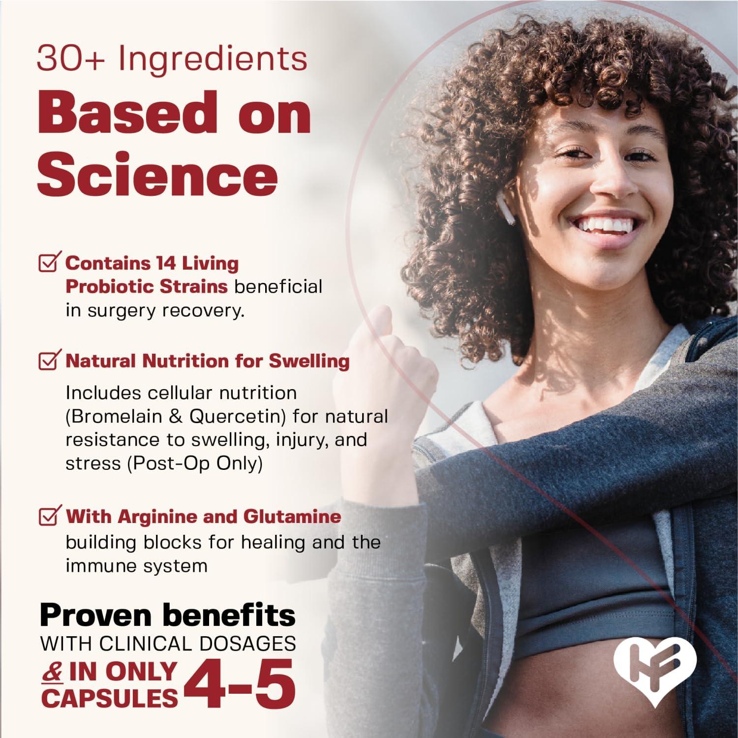 Suplemento de Recuperación Post-Cirugía HealFast 183g