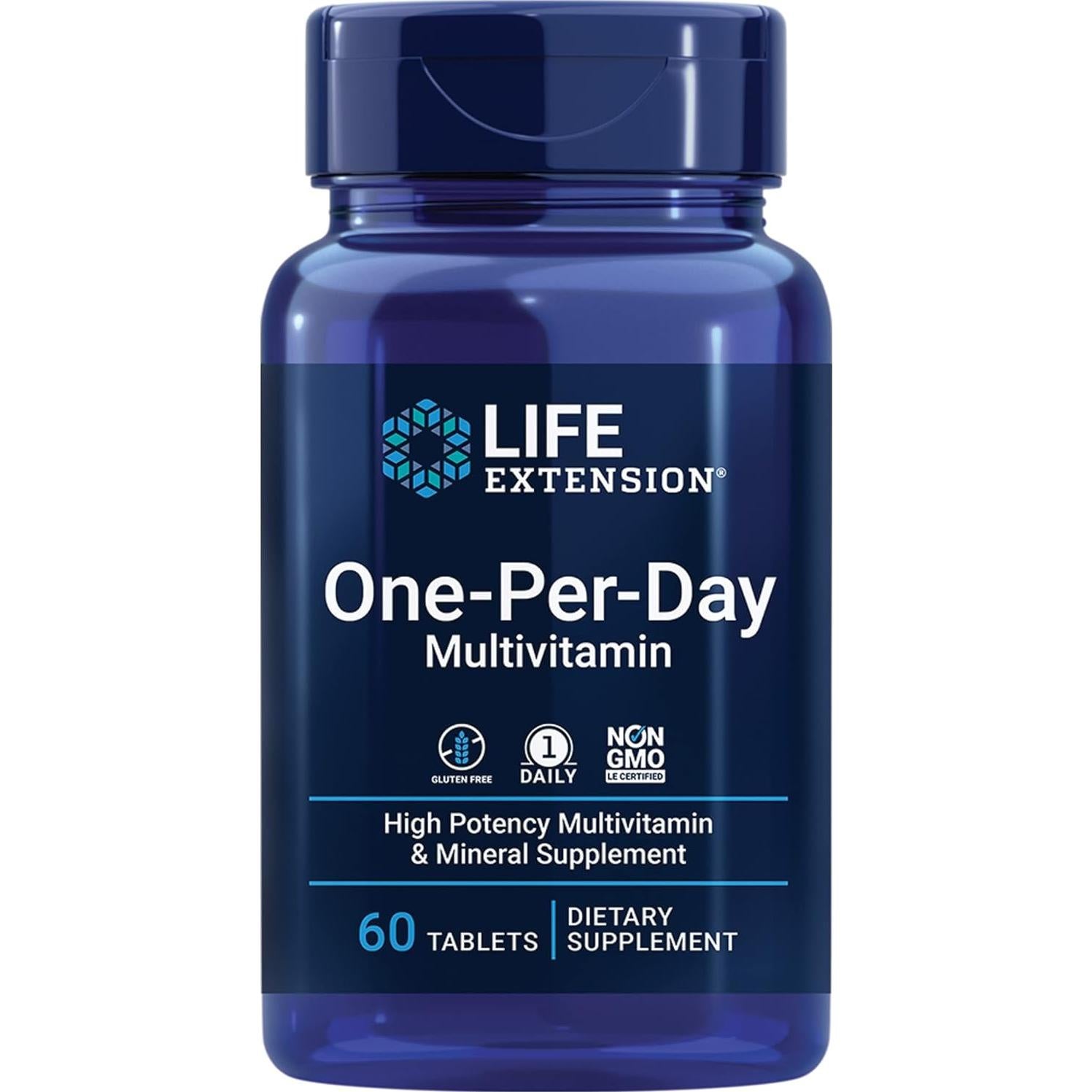 Suplemento Multivitamínico Life Extension con Vitamina C y Quercetina - 250 Tabletas