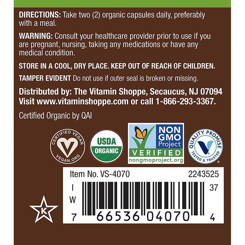 Zinc Orgánico plnt 30mg 60 Cápsulas Veganas para Inmunidad