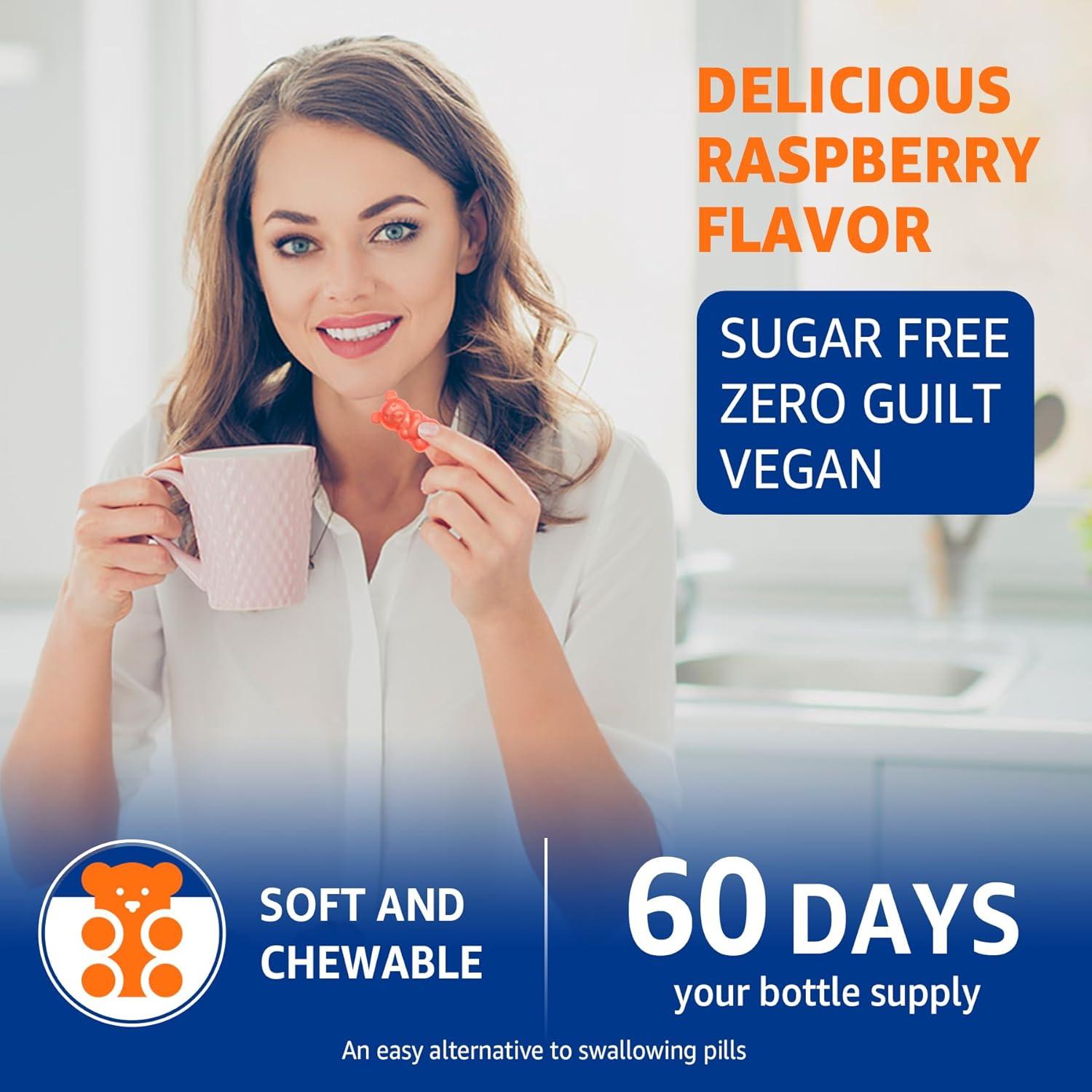 Gomitas de Zinc y Cobre Neviss 120 Unidades Veganas