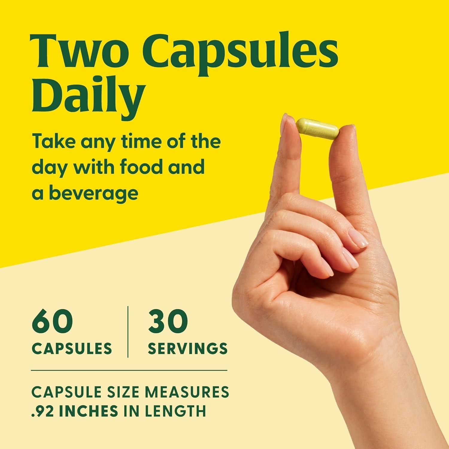 Suplemento Inmunológico MegaFood Quercetina 500mg con Bromelina - 60 Cápsulas Veganas