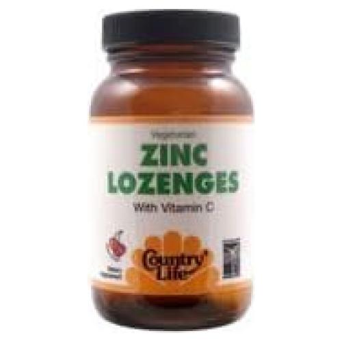 Pastillas de Zinc Country Life Cereza 60 unidades 10mg