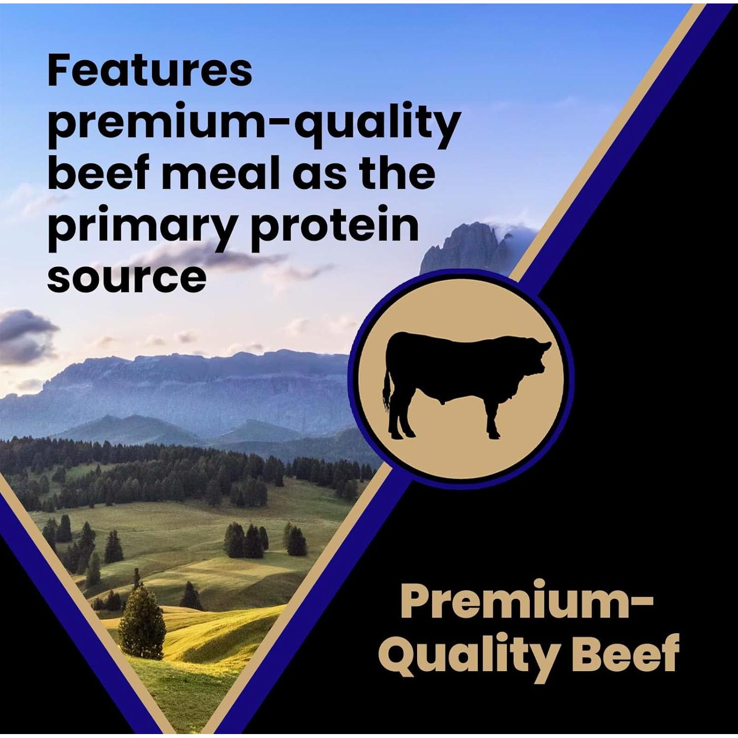 VICTOR Comida Seca para Perros 6.8 kg - Carne de Res y Arroz Integral