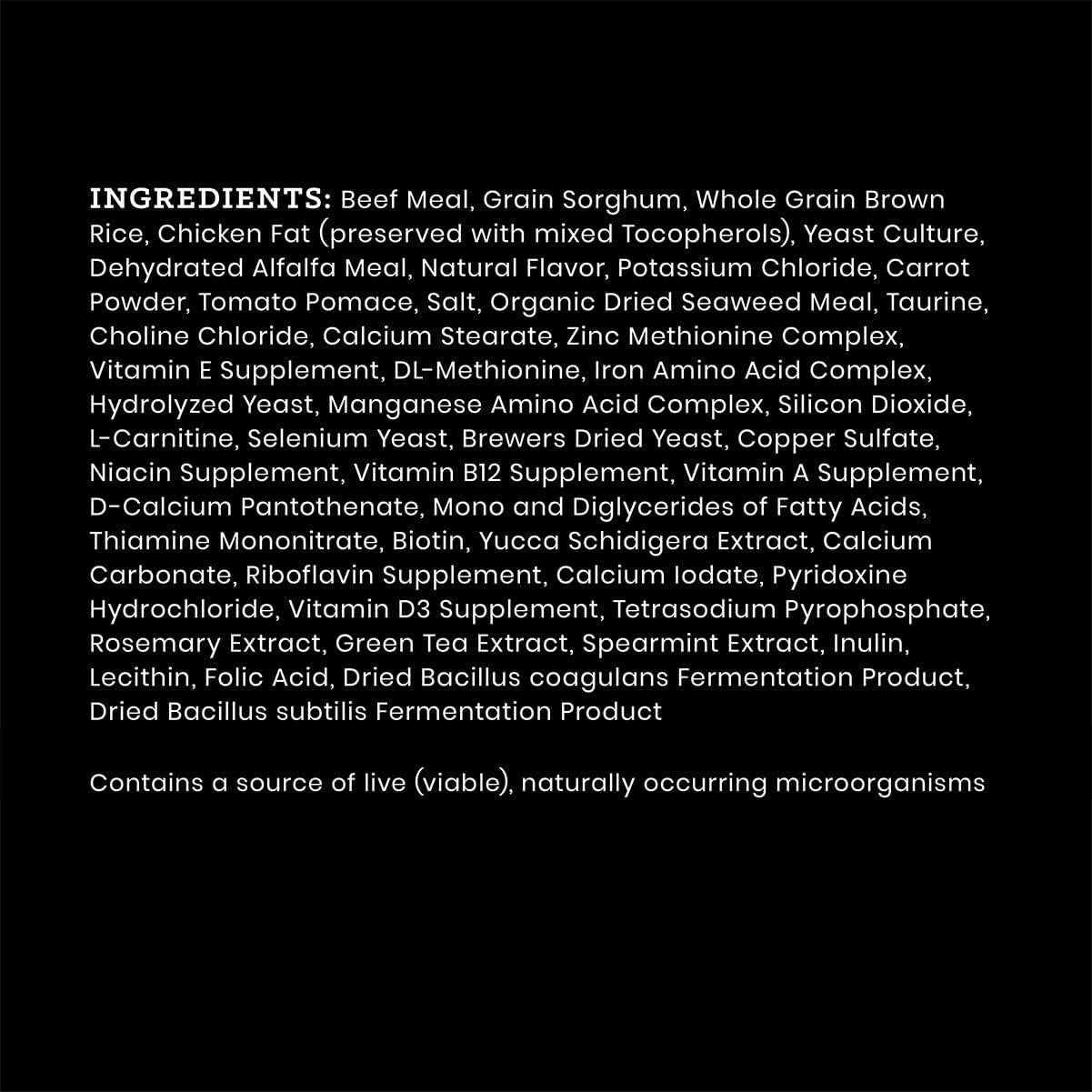 VICTOR Comida Seca para Perros 6.8 kg - Carne de Res y Arroz Integral