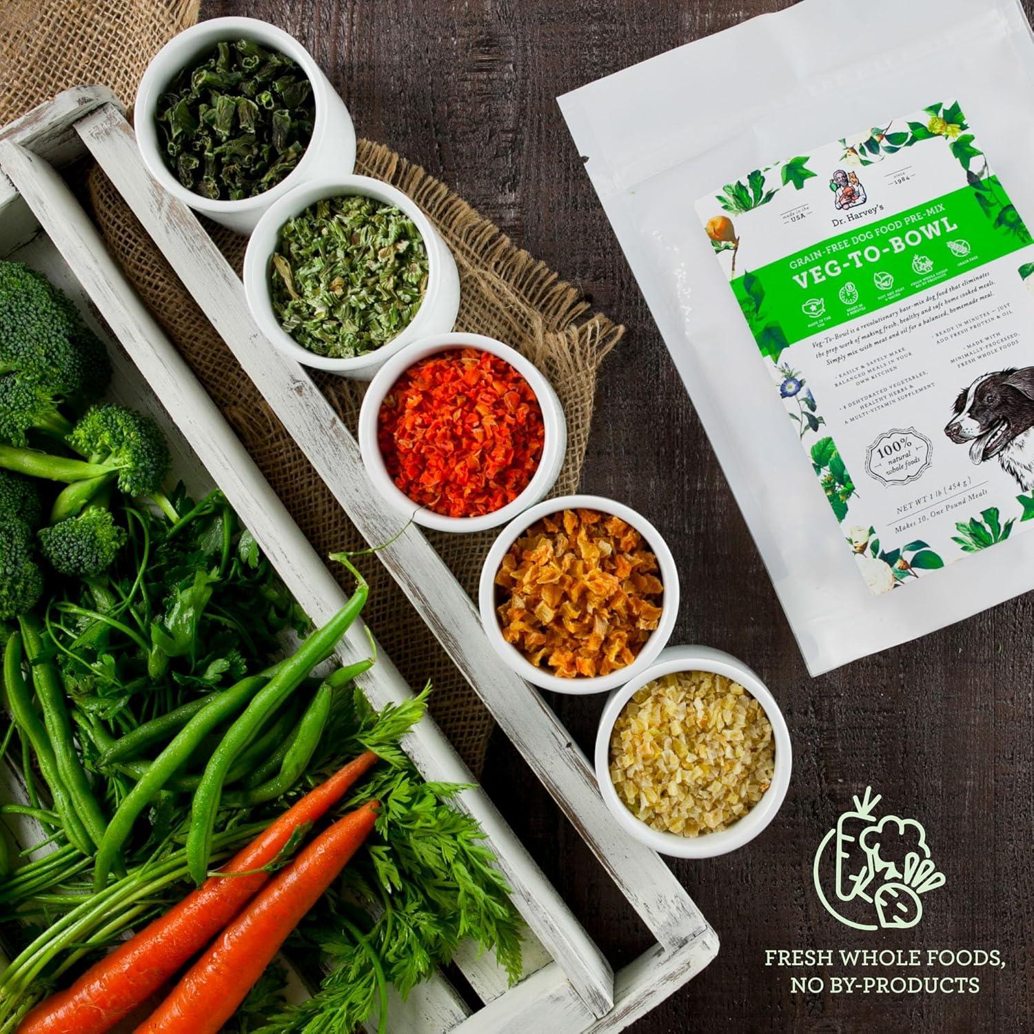 Alimento Deshidratado para Perros Dr. Harvey Veg-to-Bowl 1.36kg